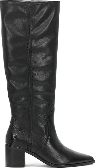 Frye Sadie Softy Tall Women's Boots Black : 7.5 B - Medium, Leather/Suede - Image 7