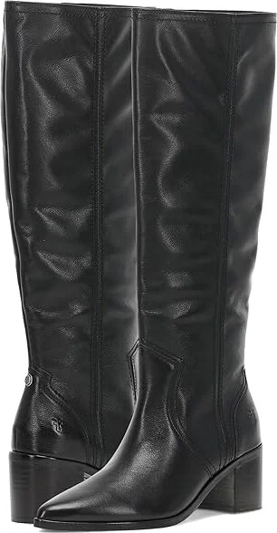 Frye Sadie Softy Tall Women's Boots Black : 7.5 B - Medium, Leather/Suede