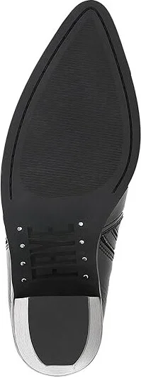 Frye Sara Western Mule Women's Boots Black : 7 B - Medium, Leather - Image 3