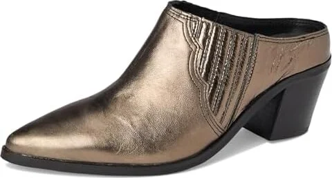 Frye Sara Western Mule Women's Boots Bronze : 6.5 B - Medium, Leather - Image 5
