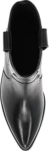 Frye Sara Western Short Women's Boots Black : 9 B - Medium, Leather - Image 2