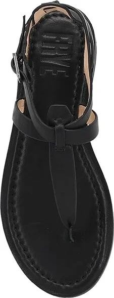 Frye Taylor Sandal Women's Sandals Black : 10 B - Medium, Leather - Image 2