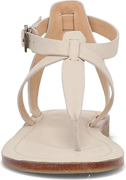 Frye Taylor Sandal Women's Sandals Ivory : 9 B - Medium, Leather - Image 5