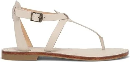 Frye Taylor Sandal Women's Sandals Ivory : 9 B - Medium, Leather - Image 7