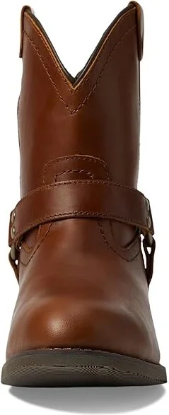 Frye The Safety-Crafted Harness Boot Women's Work Boots Brown : 5 M, Leather/Rubber/Suede - Image 2