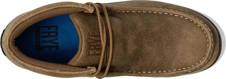 Frye The Safety-Crafted Utility Moc Men's Work Boots Tan : 8.5 M, Leather - Image 2