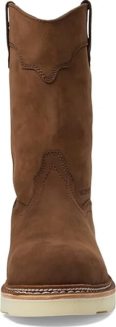 Frye The Safety-Crafted Wellington Boots Men's Work Boots Dark Brown : 6.5 M, Leather - Image 2