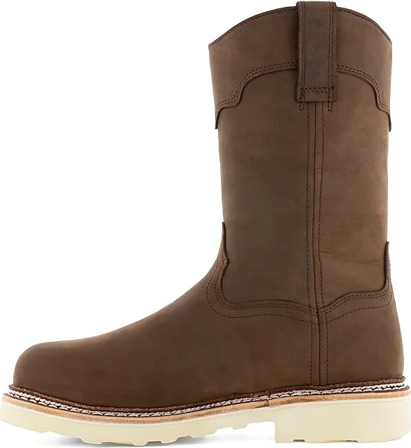 Frye The Safety-Crafted Wellington Boots Men's Work Boots Dark Brown : 6.5 M, Leather - Image 5