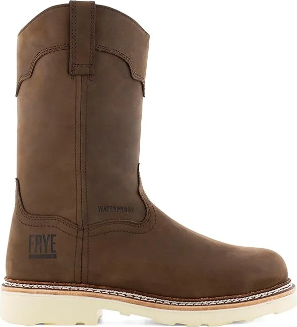 Frye The Safety-Crafted Wellington Boots Men's Work Boots Dark Brown : 6.5 M, Leather - Image 6