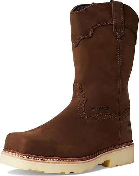 Frye The Safety-Crafted Wellington Work Boots Men's Work Boots Dark Brown : 10.5 M, Leather - Image 5