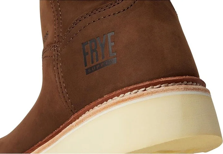 Frye The Safety-Crafted Wellington Work Boots Men's Work Boots Dark Brown : 10.5 M, Leather - Image 7