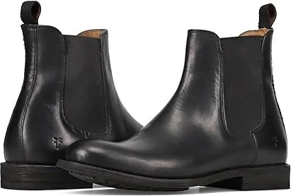 Frye Tyler Flex Chelsea Men's Boots Black 1 : 13 D - Medium, Leather