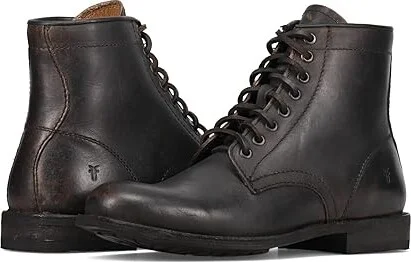 Frye Tyler Flex Lace Up Men's Boots Black : 8 D - Medium, Leather