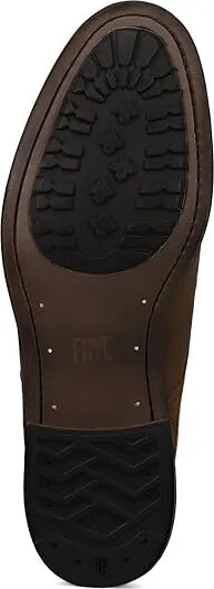 Frye Tyler Flex Oxford Men's Lace Up Wing Tip Shoes Bark : 8 D - Medium, Leather - Image 3