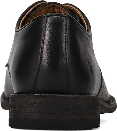 Frye Tyler Flex Oxford Men's Lace Up Wing Tip Shoes Black : 8 D - Medium, Leather - Image 3