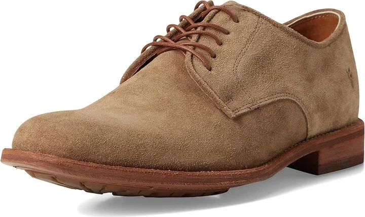 Frye Tyler Flex Oxford Men's Lace Up Wing Tip Shoes Mushroom : 12 D - Medium, Leather - Image 5