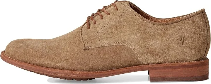 Frye Tyler Flex Oxford Men's Lace Up Wing Tip Shoes Mushroom : 12 D - Medium, Leather - Image 6