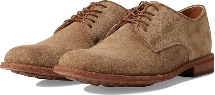 Frye Tyler Flex Oxford Men's Lace Up Wing Tip Shoes Mushroom : 12 D - Medium, Leather