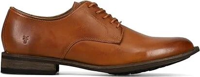 Frye Tyler Flex Oxford Men's Lace Up Wing Tip Shoes Saddle : 11 D - Medium, Leather - Image 6