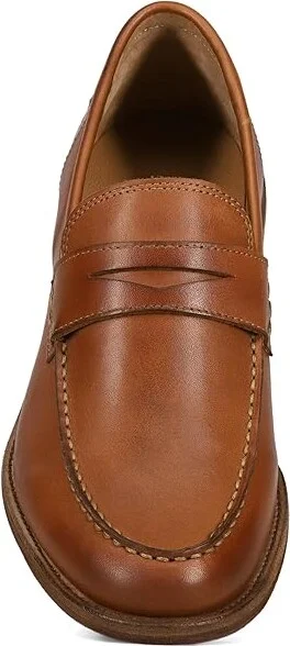 Frye Tyler Flex Penny Men's Lace Up Wing Tip Shoes Caramel : 9 D - Medium, Leather - Image 2