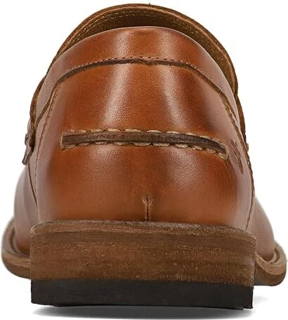 Frye Tyler Flex Penny Men's Lace Up Wing Tip Shoes Caramel : 9 D - Medium, Leather - Image 4