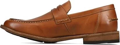Frye Tyler Flex Penny Men's Lace Up Wing Tip Shoes Caramel : 9 D - Medium, Leather - Image 6