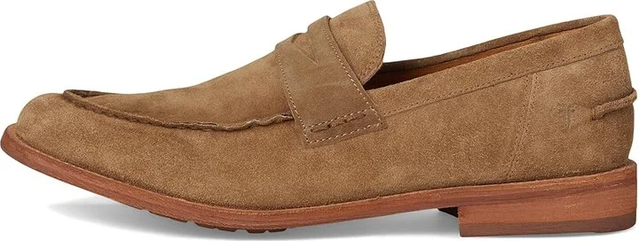 Frye Tyler Flex Penny Men's Lace Up Wing Tip Shoes Mushroom : 10 D - Medium, Leather - Image 6