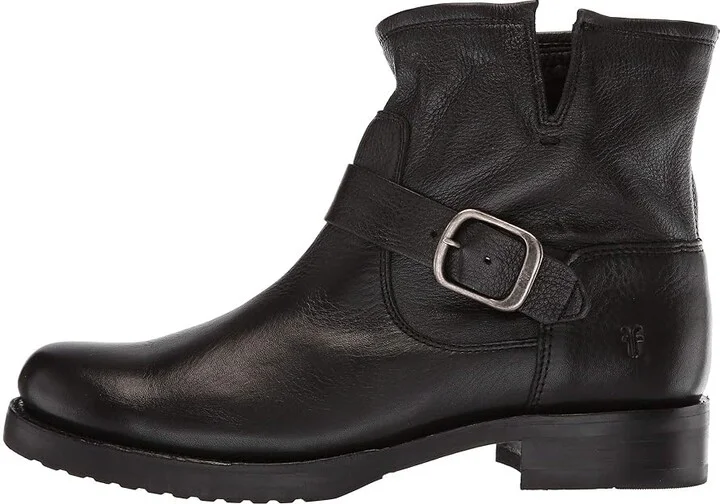 Frye Veronica Bootie Women's Boots Black Soft Full Grain : 5.5 B - Medium, Leather - Image 7