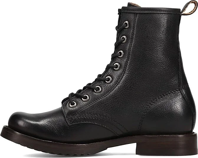 Frye Veronica Flex Combat Women's Boots Black : 6 B - Medium, Leather - Image 6
