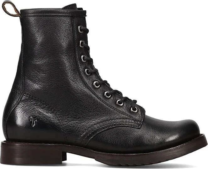 Frye Veronica Flex Combat Women's Boots Black : 6 B - Medium, Leather - Image 7