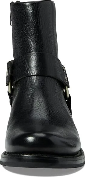 Frye Veronica Harness Short Women's Boots Black : 5.5 B - Medium, Leather - Image 2