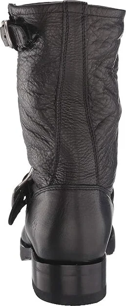 Frye Veronica Short Cowboy Women's Boots Black Soft Vintage Leather : 6 B - Medium - Image 5