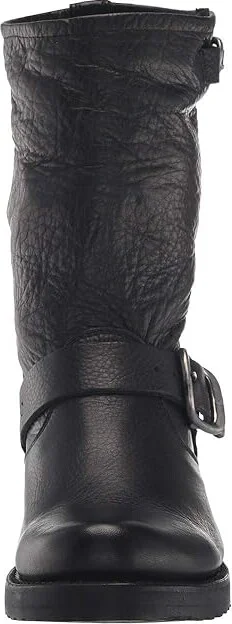 Frye Veronica Short Cowboy Women's Boots Black Soft Vintage Leather : 6 B - Medium - Image 6