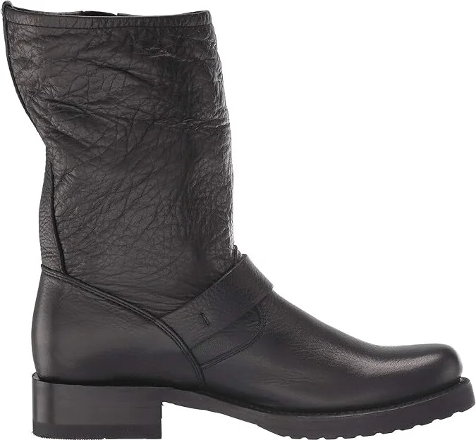 Frye Veronica Short Cowboy Women's Boots Black Soft Vintage Leather : 6 B - Medium - Image 8