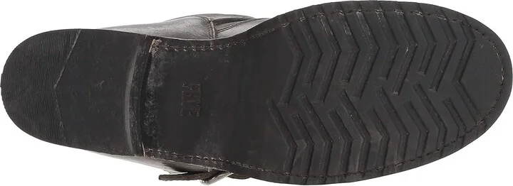Frye Veronica Short Women's Boots Black Full Grain Brush-Off : 5.5 B - Medium, Leather - Image 4