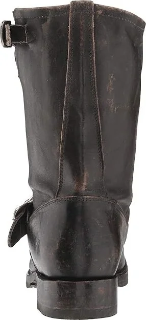 Frye Veronica Short Women's Boots Black Full Grain Brush-Off : 5.5 B - Medium, Leather - Image 5