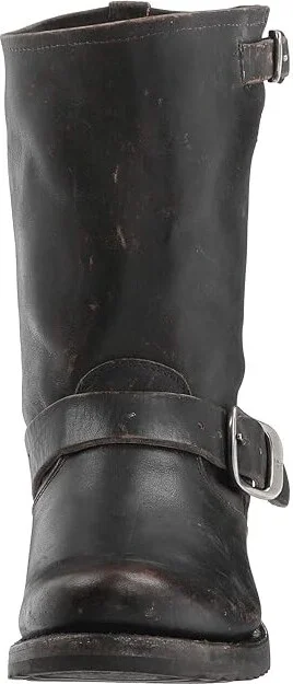 Frye Veronica Short Women's Boots Black Full Grain Brush-Off : 5.5 B - Medium, Leather - Image 6