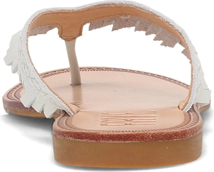 Frye Women's Ava Fringe Thong Flat Sandals - Image 3