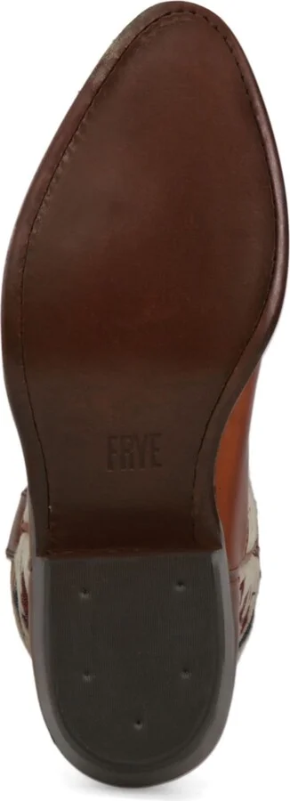 Frye Women's Billy Western Fabric Leather Boots - Image 5