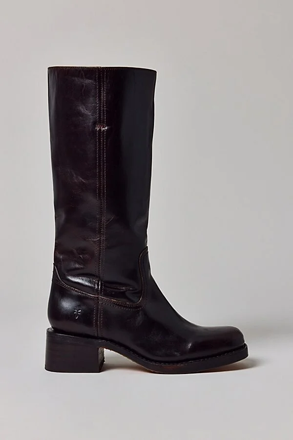 Frye Women's Campus 14L Tall Boot in Banana - Image 7