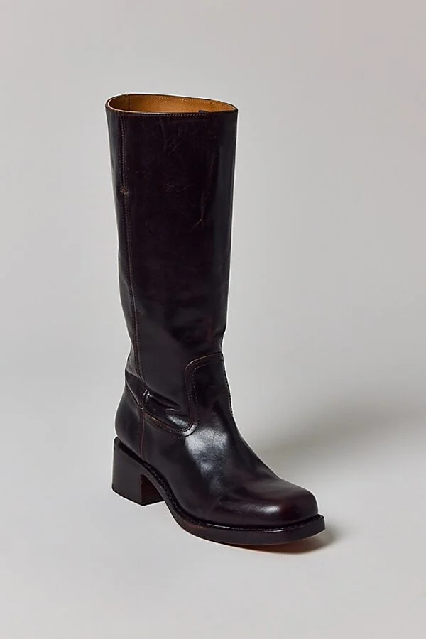 Frye Women's Campus 14L Tall Boot in Banana - Image 8