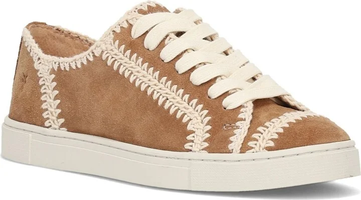 Almond - Suede Leather