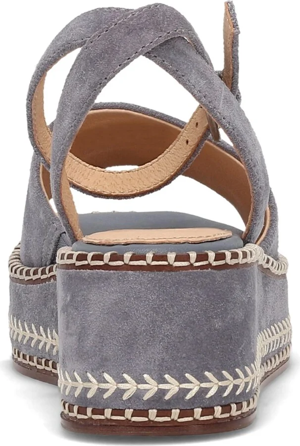 Frye Women's Joy Ankle Strap Platform Wedge Sandals - Image 3