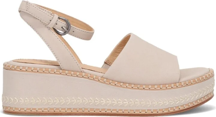 Frye Women's Joy Ankle Strap Platform Wedge Sandals - Image 6