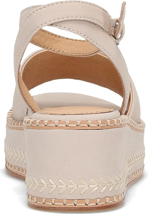 Frye Women's Joy Ankle Strap Platform Wedge Sandals - Image 7