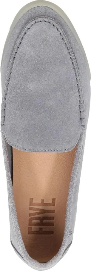 Frye Women's Melanie Skimmer Leather Suede Loafers - Image 4