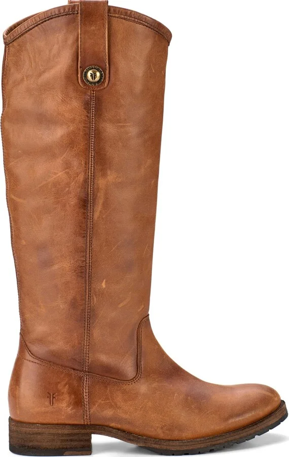 Frye Women's Melissa Western Knee High Leather Boots - Image 2