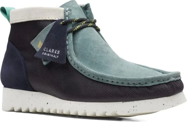 FTRE "Blue/Green" desert boots - Image 2