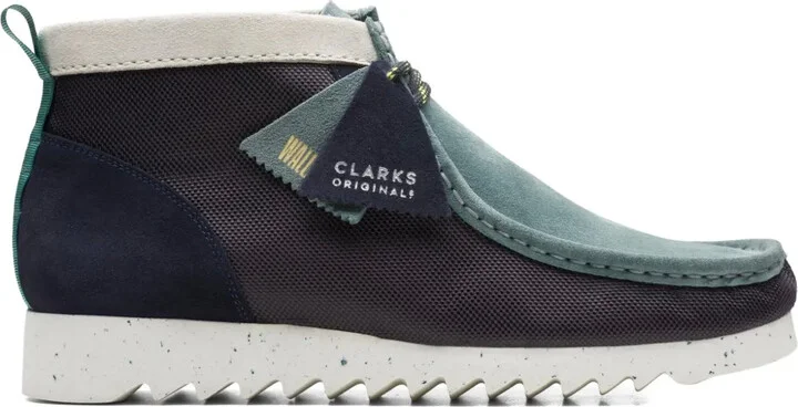 FTRE "Blue/Green" desert boots