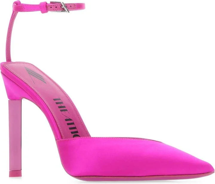 Fuchsia Satin Perine Pumps - Image 2